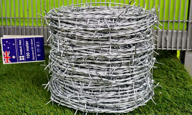 Reverse Twist Barbed Wire